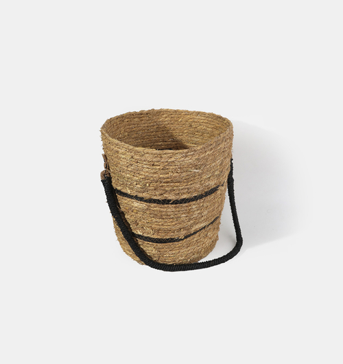 Straw Round Storage Basket