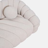 Home Deco and More Wave-patterned 3-seater Sofa, Packshot View