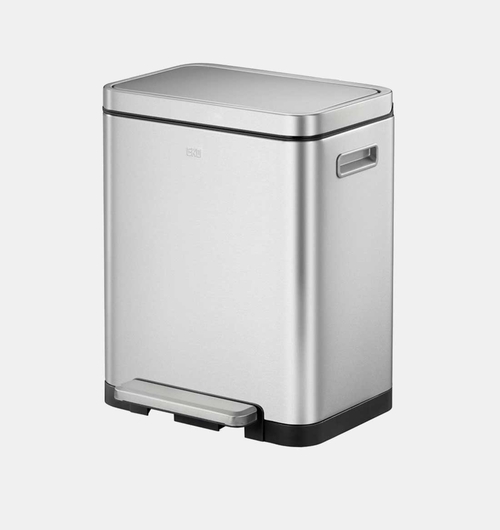 Stainless Steel Rectangular Trash Can