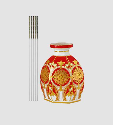 Bottle Hexagon Red Passion 1 L