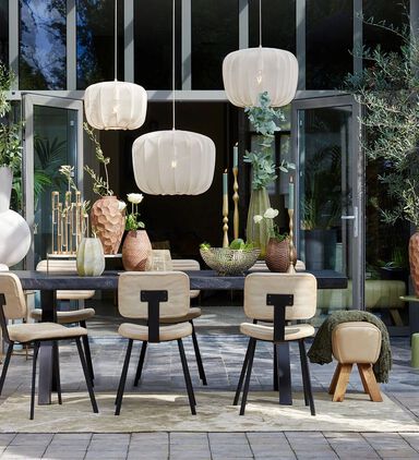 Light and Living Sjors Textile Rectangle Rug, Packshot View