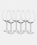 Salt and Pepper Glass White Wine Salute Set, Packshot View