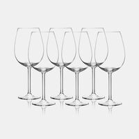 Salt and Pepper Glass White Wine Salute Set, Packshot View