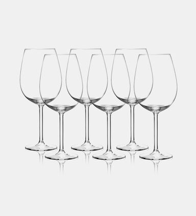 Salt and Pepper Glass White Wine Salute Set, Packshot View