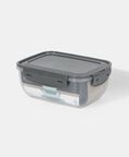 Plastic Lid 3-piece Storage Box Set