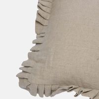 Frill Embellished Cushion 35x70 Cm