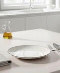 Home Deco and More Classic Ceramic Dinner Plate, Packshot View