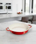 Staub Cherry Round Pie Dish 13cm, Packshot View