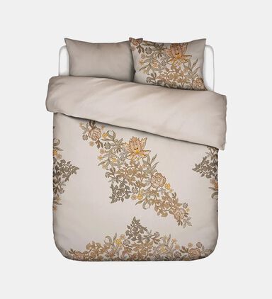 Essenza Amelie Cotton Satin Duvet Cover, White, 200x220-cm, Packshot View