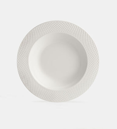 Home Deco and More Classic Porcelain Soup Plate, Packshot View