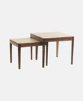 Light and Living Stijn Wood Side Tables 2-piece Set, Packshot View