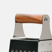 Stainless Steel Wooden Handle Grater