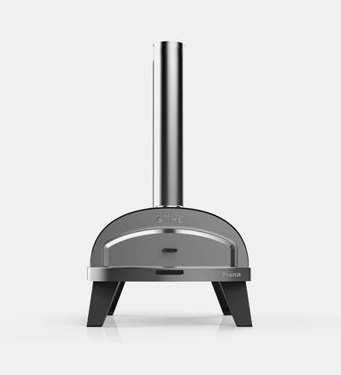 Ziipa Piana Stainless Pellet Pizza Oven, Grey, Packshot View