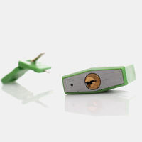 Aluminum Vinyl Cover 4-pin Padlock