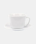 Absolu Maison Atelier Carre Porcelain Saucer Coffee Cup, Packshot View