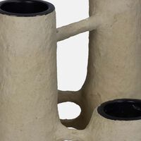 Paper Mache Linked Candle Holder