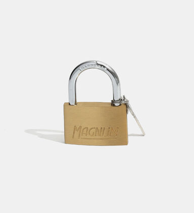 Master Lock Magnum Cad Brass Steel Padlock, Packshot View