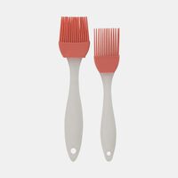 Silicone 2-piece Brushes Set
