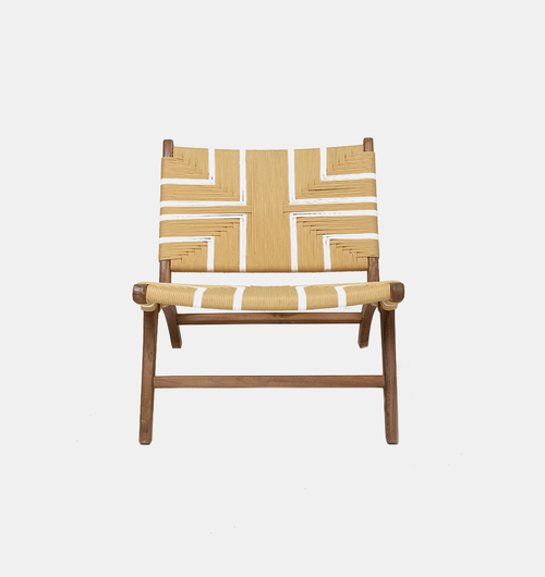 Catania Teak Rope Lounge Chair