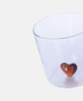 Heart Embellished Drinking Glass 4-piece Set
