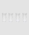 Bond Glass Lined High Balls 4-piece Set 370 Ml