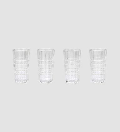 Bond Glass Lined High Balls 4-piece Set 370 Ml