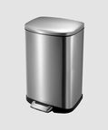 Della Stainless Steel Pedal Bin - 12 L