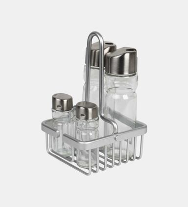 Oil Vinegar Salt Pepper Holder