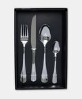 Home Deco and More Stainless Steel 18/0 Shiny Silver 24-piece Cutlery Set, Packshot View