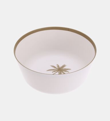 Melamine Palm Tree-print Bowl