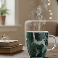 Salt and Pepper Masonry Porcelain Soapstone Mug, Packshot View