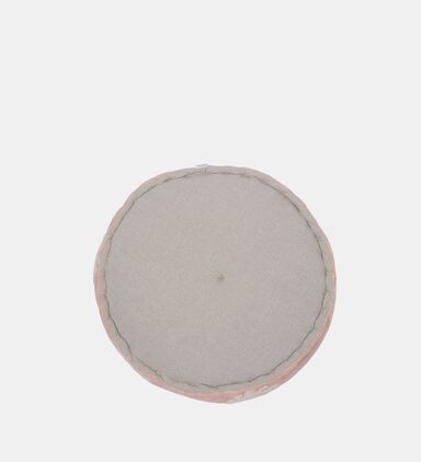 Hackney Handloom Chenille Thread Pouf 60x20 Cm