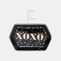 Xoxo Polka-dot Printed Tray