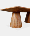 Home Deco and More Pine Mango Wood Dining Table, Packshot View
