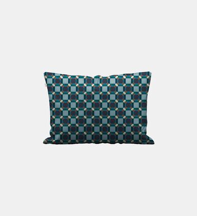 Essenza Teades Cotton Satin Duvet Cover, Blue, 200x220-cm, Packshot View