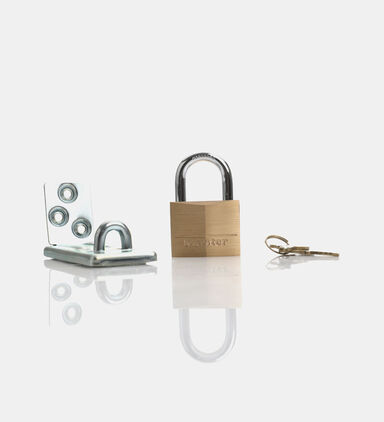 Brass Padlock Lock Key Set