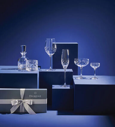 The Newport Twist Glasses 2-piece Set