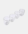 Espresso Glass Double Wall 4pce Set
