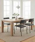 Home Deco and More Rafter Wood Dinning Table, Packshot View