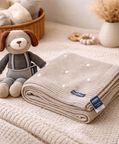 Cannon Cotton Knitted Blanket Toy Bundle, Packshot View