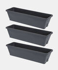 Rectangular Flower Pot 3-piece
