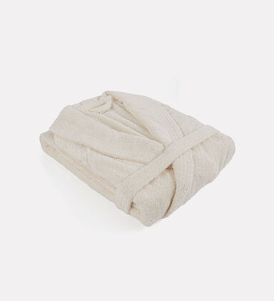 Home Deco and More Single Polycotton Queens Burgs Reverse Duvet Cover 4-piece Set, Cream, M, Packshot View