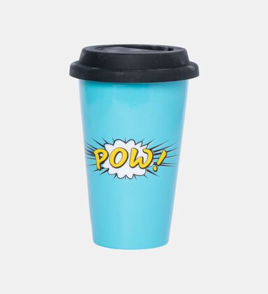 Pow Printed Travel Mug