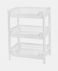 Home Deco and More Plastic 3-tier Organizing Basket - 40 X 28 X 56 Cm, Packshot View