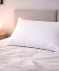 Home Deco and More Silicone Firm Filling Pillow, White, 50x75-cm, Packshot View