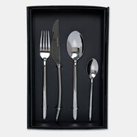 Home Deco and More Stainless Steel 18/0 24-piece Cutlery Set, Packshot View