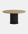 Home Deco and More Metal Base Round Dining Table, Packshot View