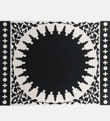 Images d Orient Placemat Mosaic Black Set Of 2 Pieces, Packshot View