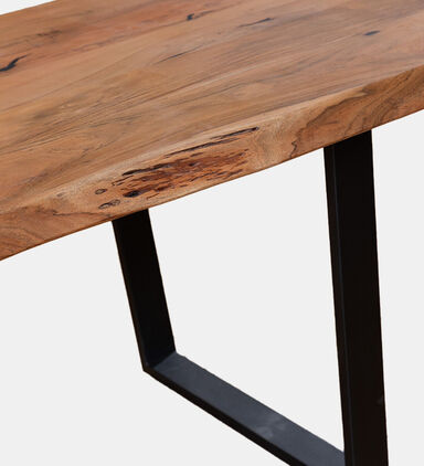 Home Deco and More Edge Wood Dinning Table, Packshot View