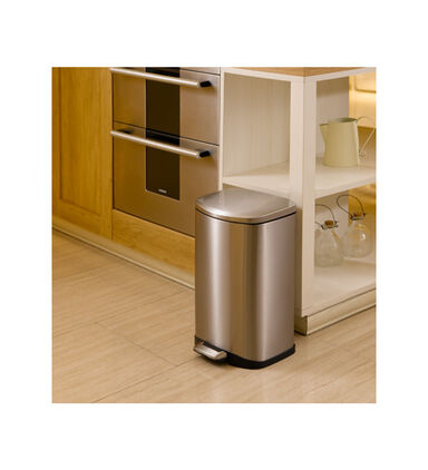 Della Stainless Steel Pedal Bin - 12 L